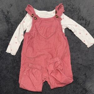 Carter's Pink Heart One Piece